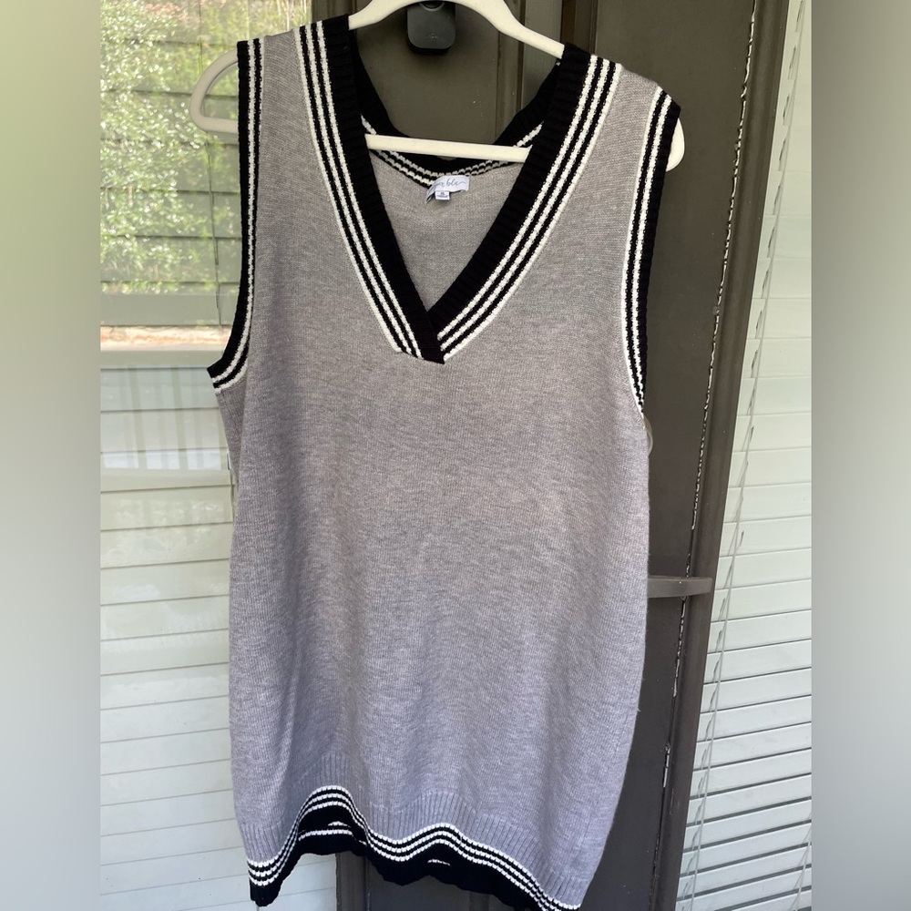 Juniper Blue Sweater Dress
